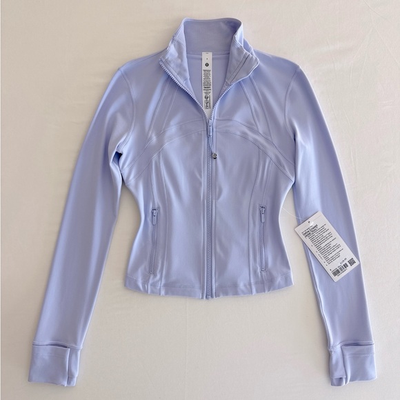 lululemon athletica Jackets & Blazers - ❌ Sold NWT Lululemon Define Cropped Jacket *Nulu Serene Blue Size 4